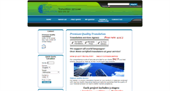 Desktop Screenshot of premiumqualitytranslation.com